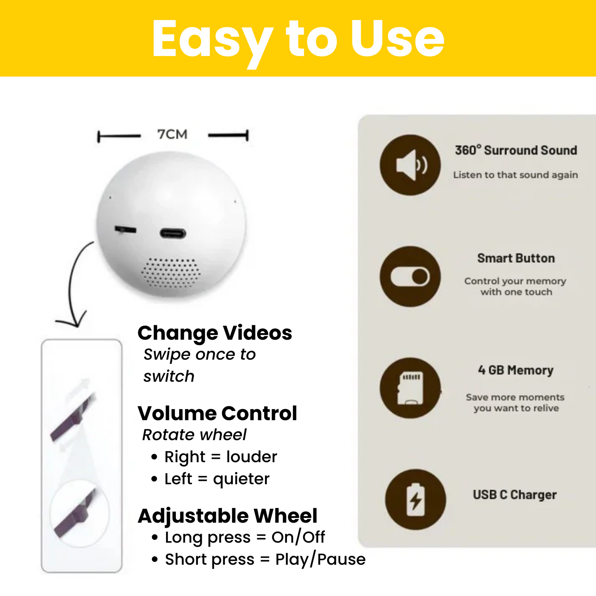 MemOrbs Memory Sphere for Parent